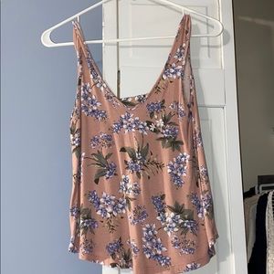 American eagle floral tank top